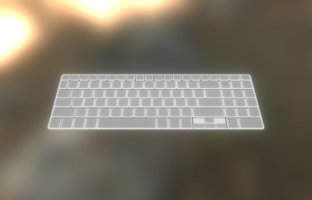 Keyboard 3D Model