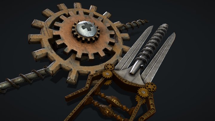 Cogs and Gears 3D Model - 3D CAD Browser