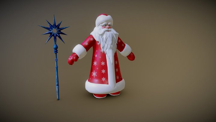 Father Frost 3D Model