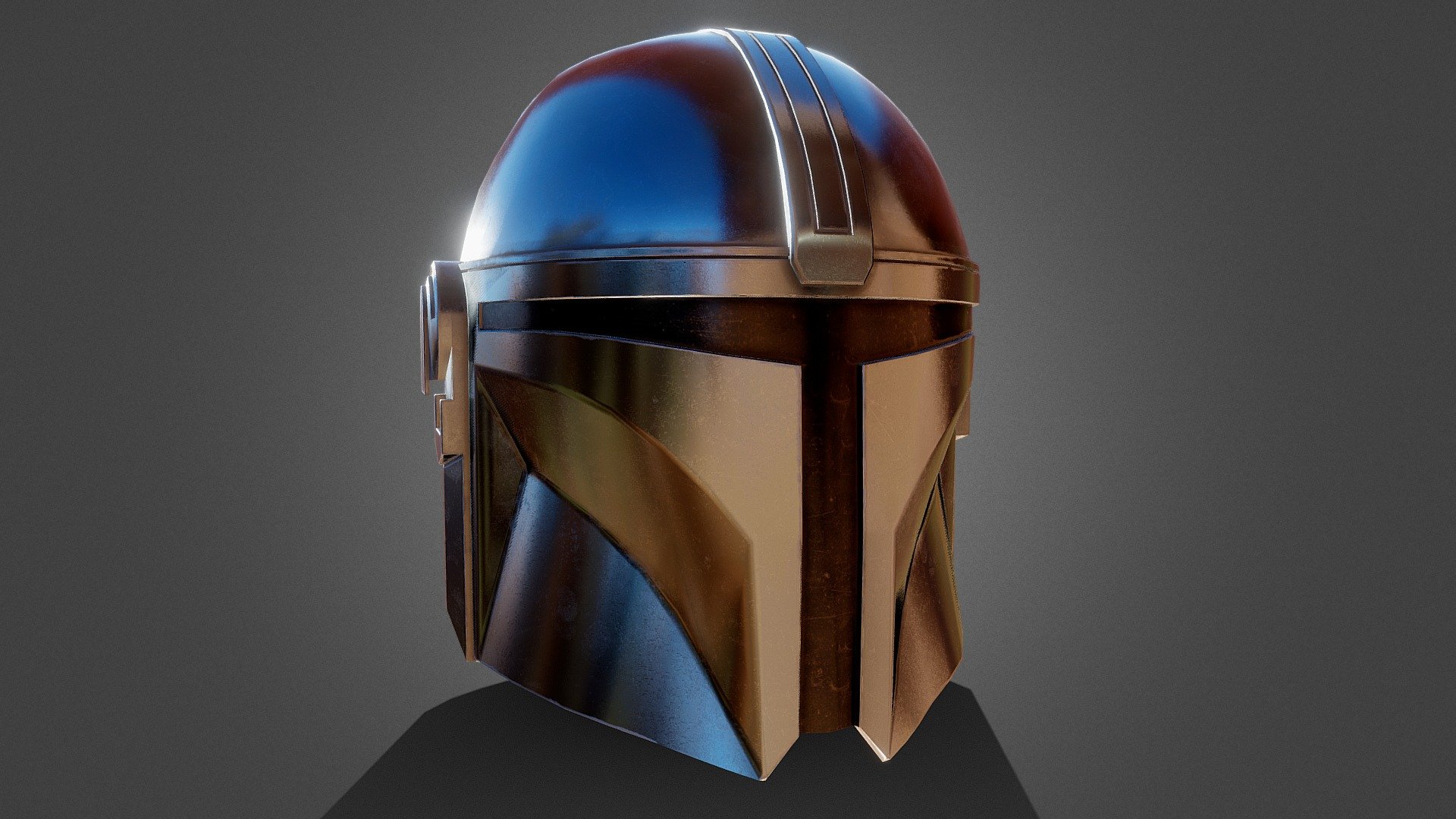 Mandalorian Helmet Download Free 3D model by J.J.West (jw202471