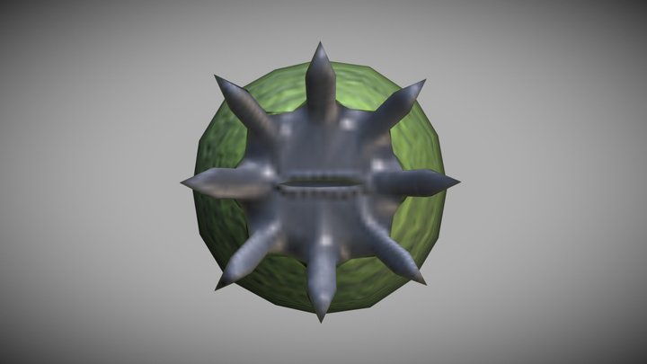 Grobbo Alien Egg 3D Model
