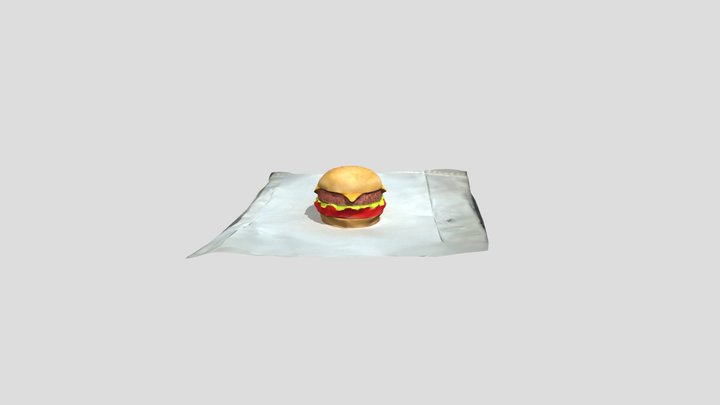 Burger 3D Model