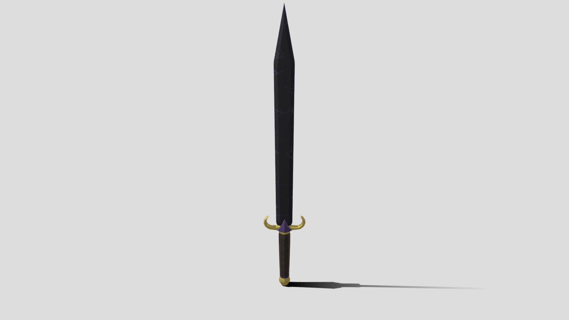 Project- Lowpoly sword