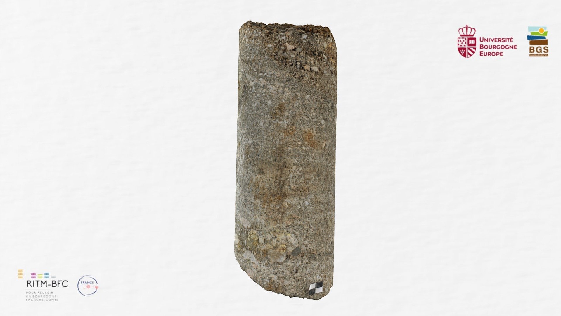 Carotte Détritique - conglomérat - 3D model by Buoncristiani JF ...