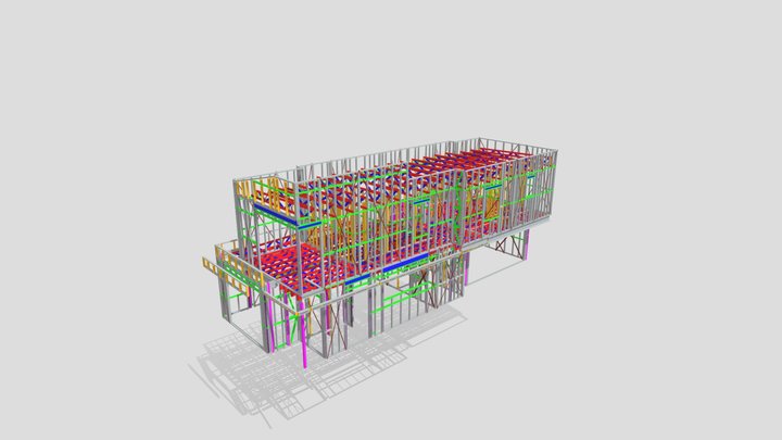 PROJECT#565 - Double storey unit 3D Model