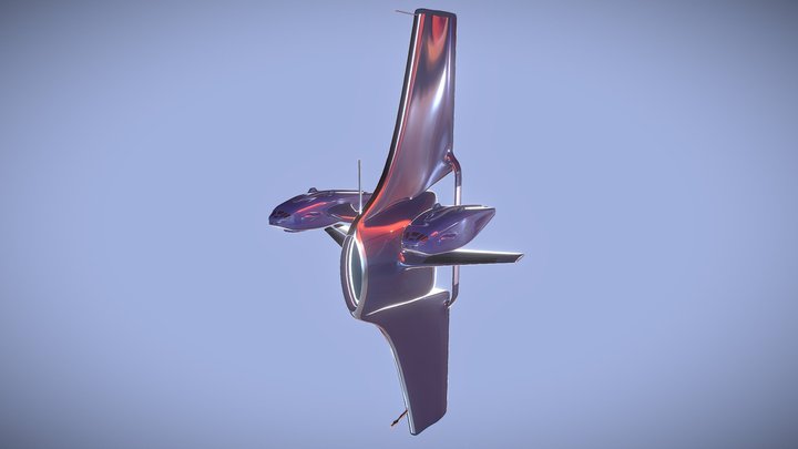 Libra Moth 3D Model