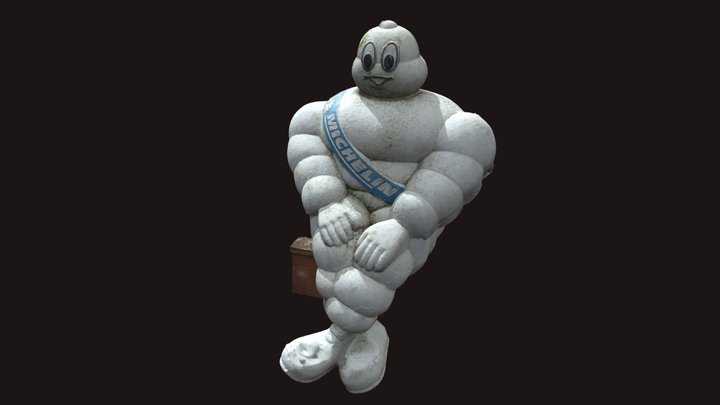 Michelin Man 3D Model
