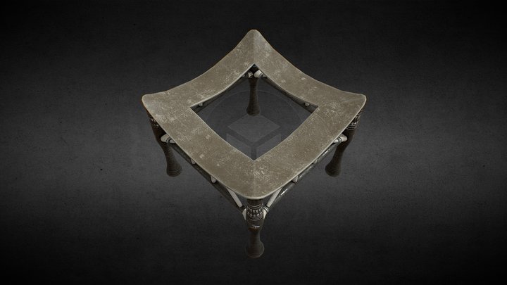 Stool 3D Model