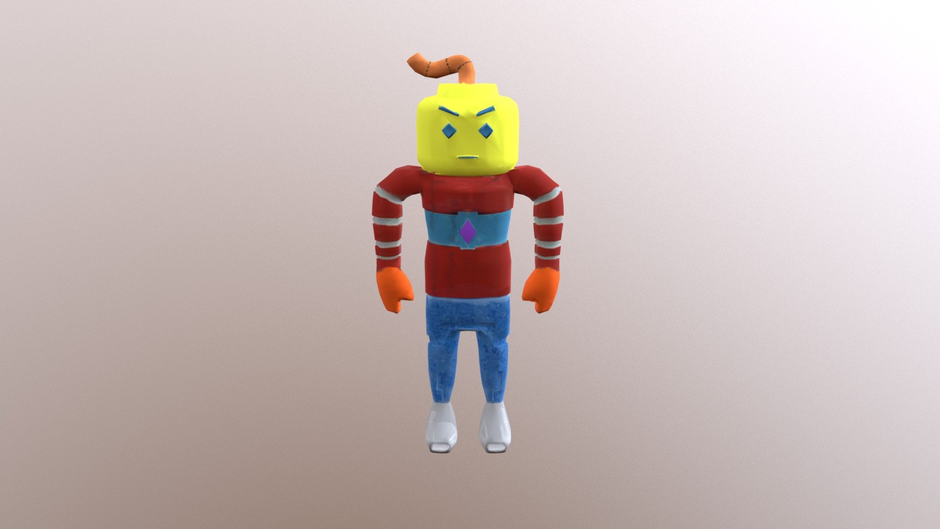 Animated_Cartoon Robot