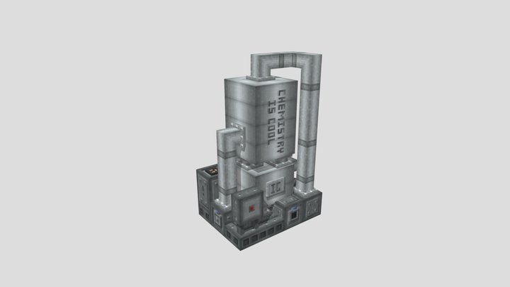 Small Chemical Reactor 3D Model