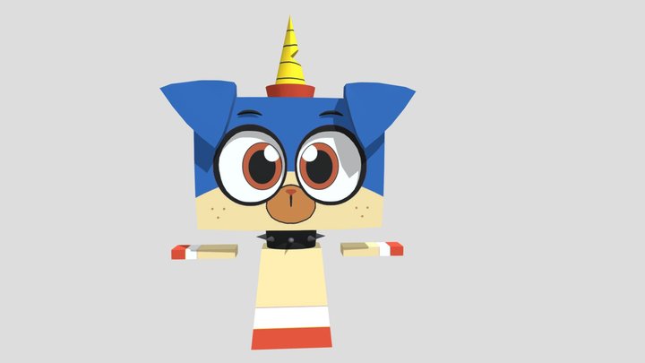 Puppycorn Unikitty 3D Model