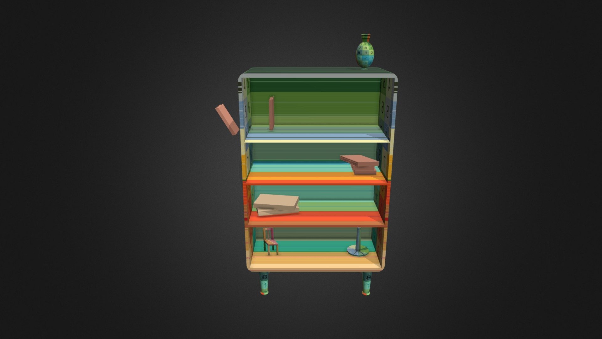 Bookshelf UV