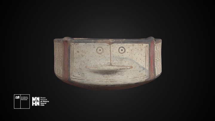 Puco Diaguita con rostro zoomorfo – Free 3D Model STL