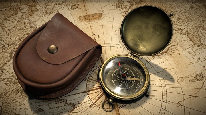 Compass 3D models - Sketchfab