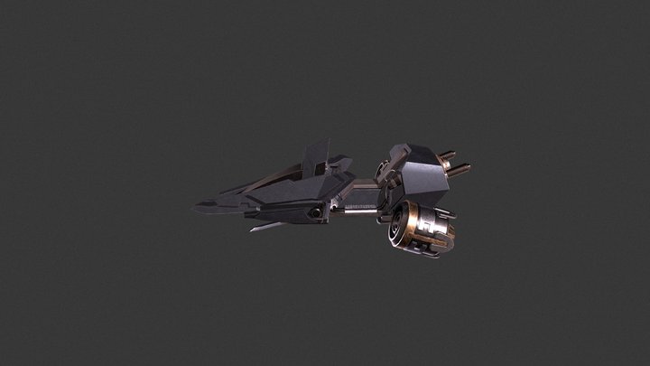 Spacecraft 3D Model