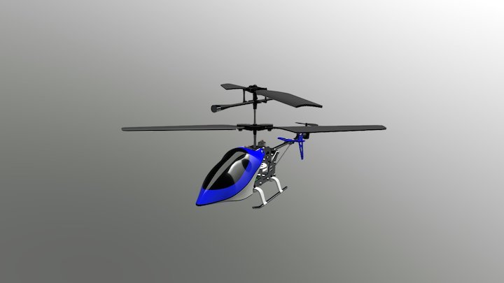 SW-Helicopter 3D Model