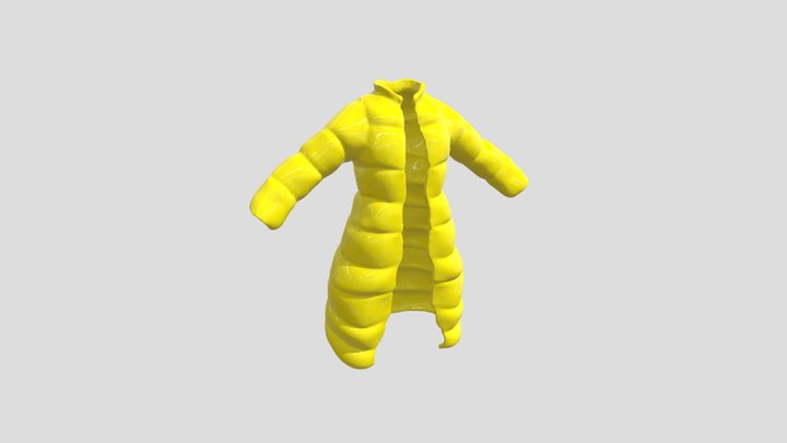 Puffy Jacket 3D Model