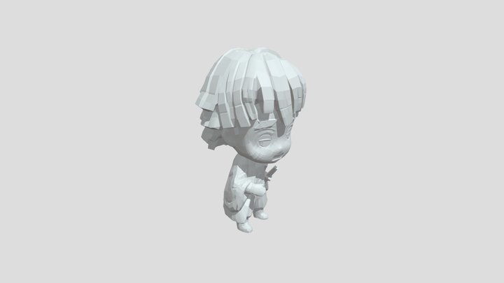 Zenitsu 3D Model