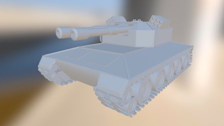 Tank 3D Model