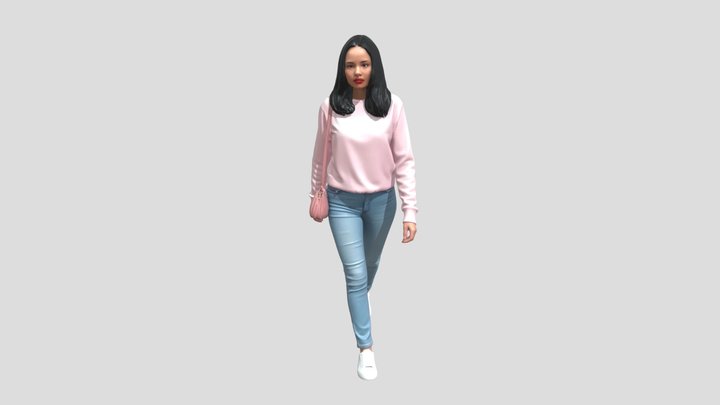 Pastel Stride – Kostenloses 3D-Modell STL