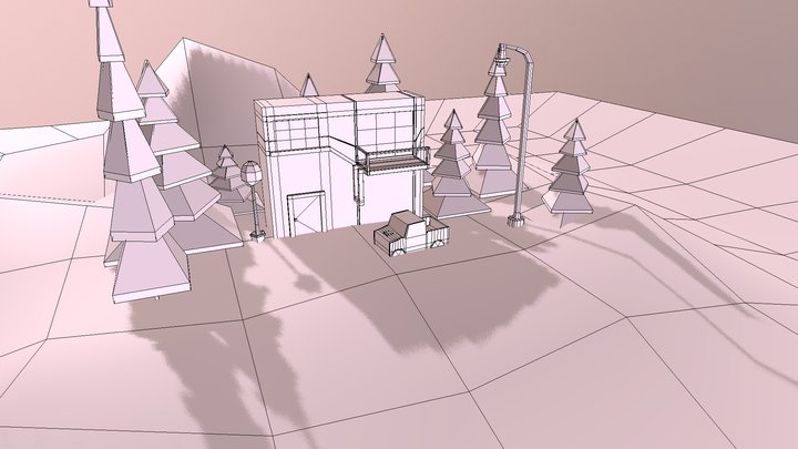 Test Environment for Lighting 3D Model