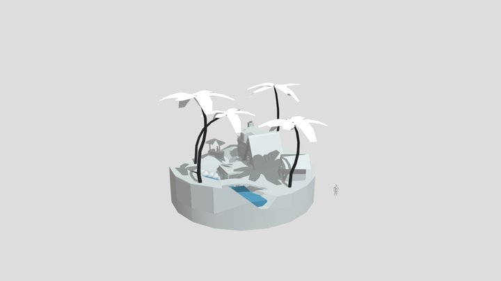 Diorama WIP 3D Model
