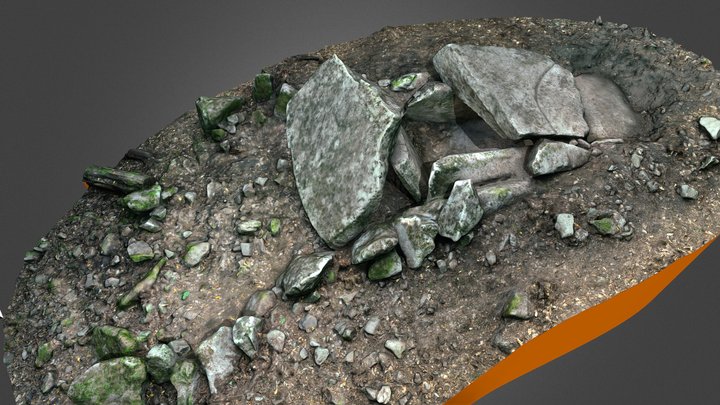 Dolmen-9, Phabguchel group 3D Model