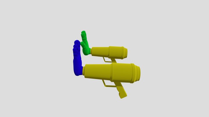 Grab pack 3D Model