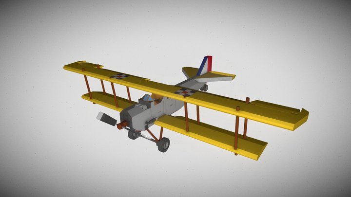 Curtiss JN-4 "Jenny" - Stormworks 3D Model