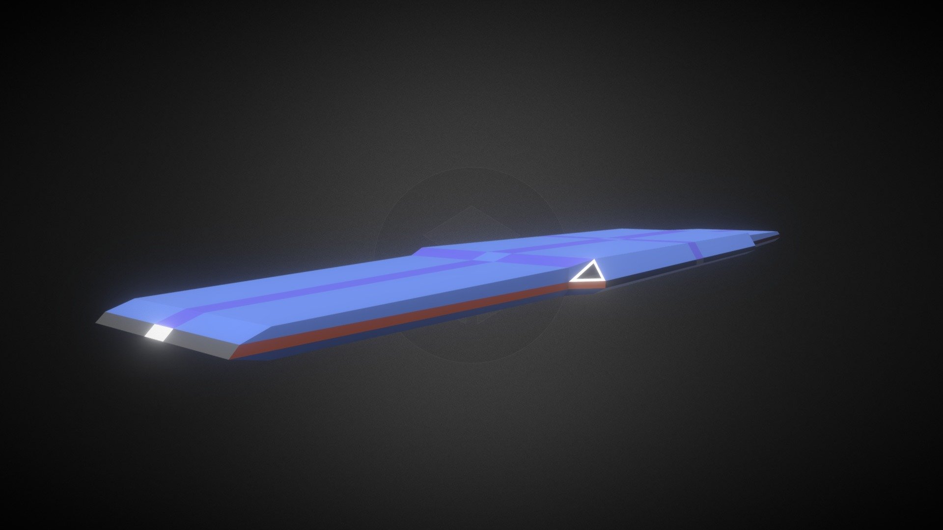 SuperLow Car (Low-Poly)