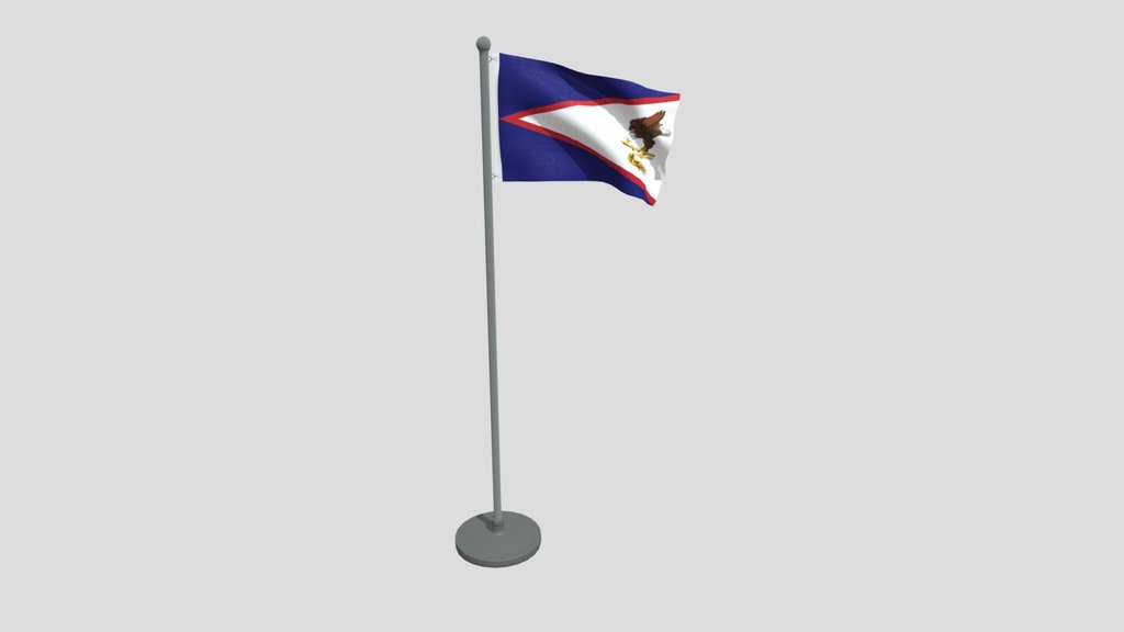 Animated Flag Of American Samoa