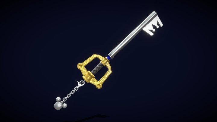 Kingdom Hearts : Kingdom Key 3D Model