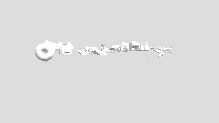 Gorilla Tag Main City Cosmetics 3D Model