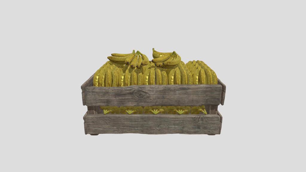 Mk Wooden Veggie Fruit Crate 018
