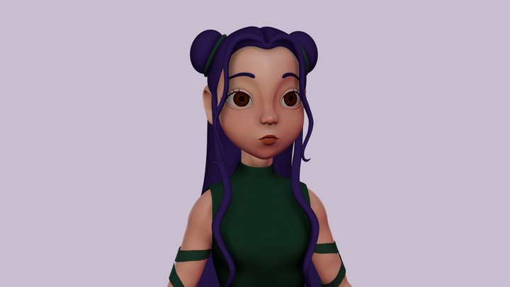 HayLin -W.I.T.C.H. 3D Model