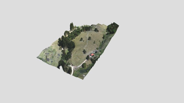 Modelo 3D Area Rural 3D Model