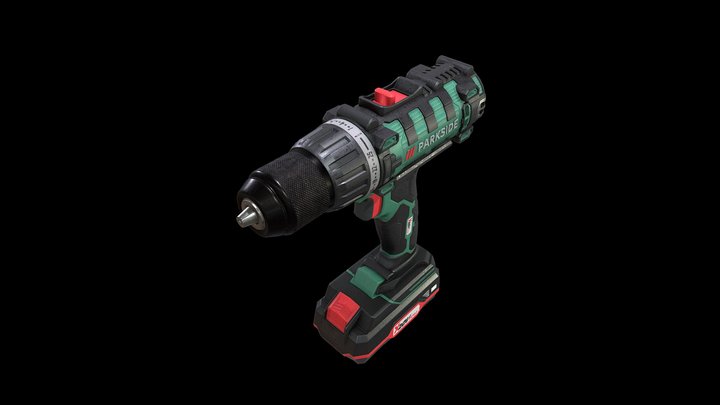 Parkside 2w1 20 V, PABS 20-Li G8 3D Model