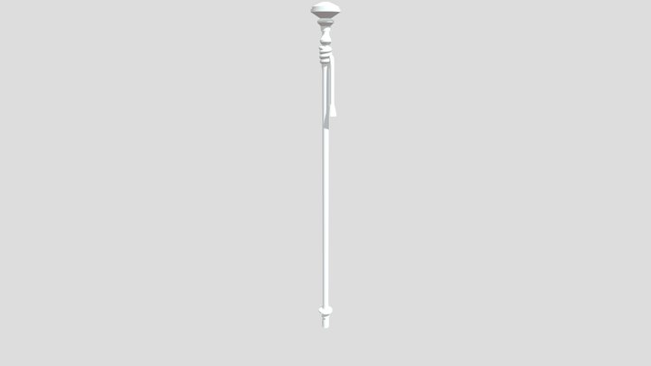 Raiden Staff Wapon 3D Model