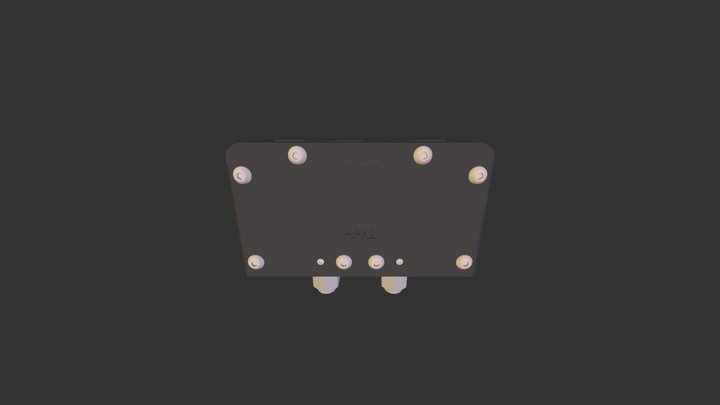 HPX2 Remote Mount 3D Model