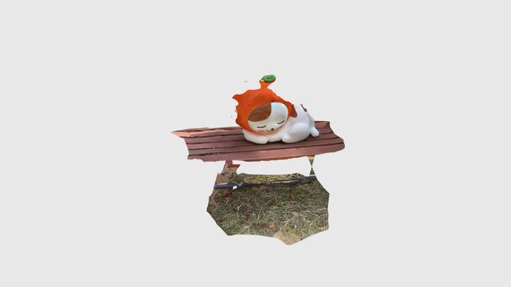 わだにゃん2 3D Model