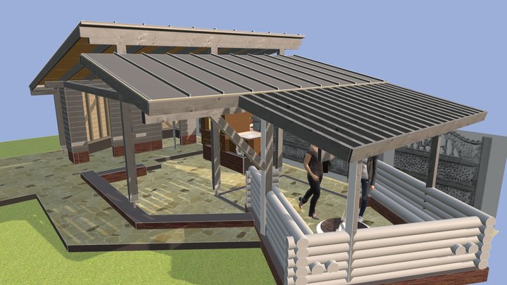 мангал 3D Model