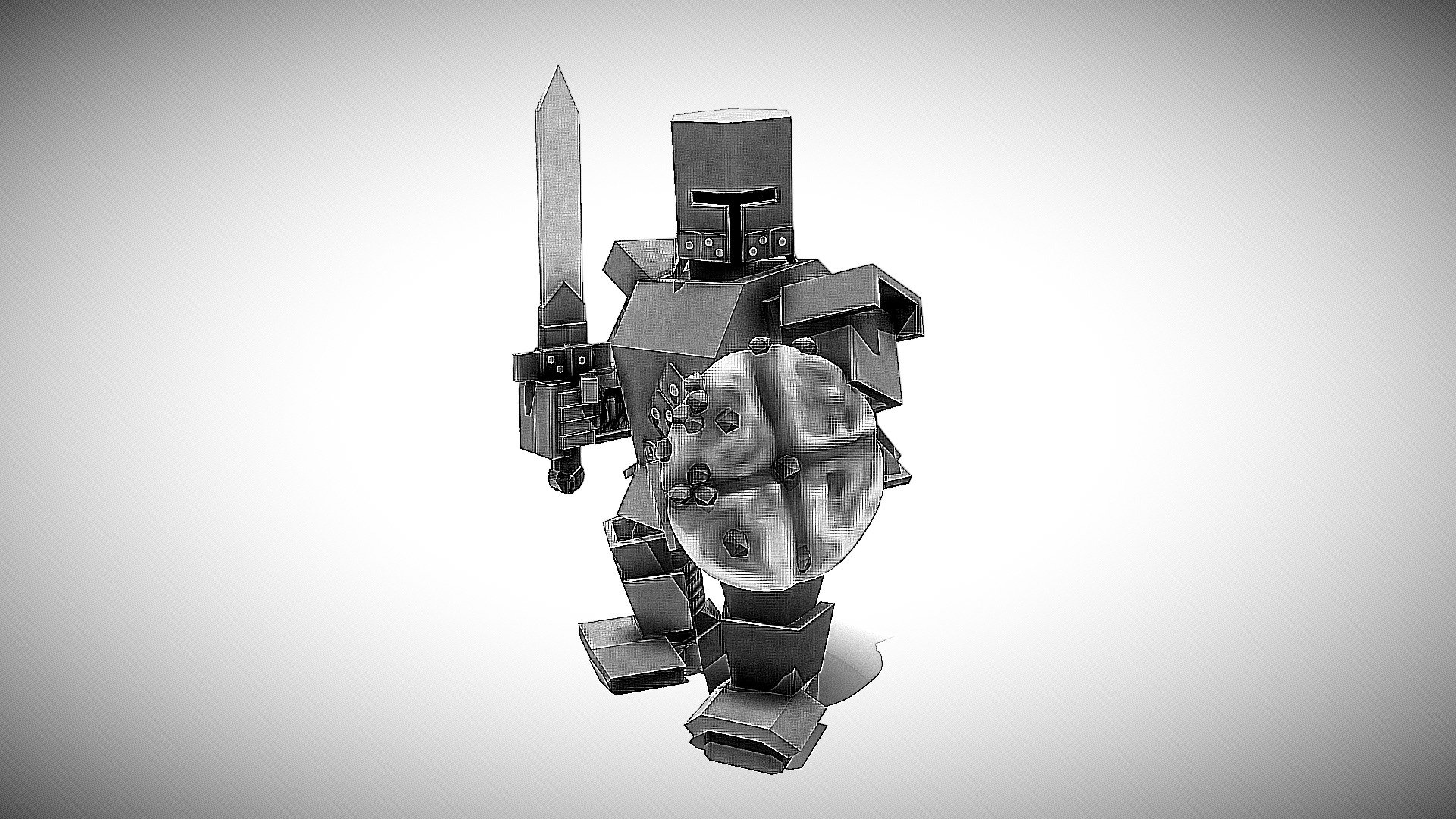 Pizza Knight - Day 15 #3DInktober2019-Legend
