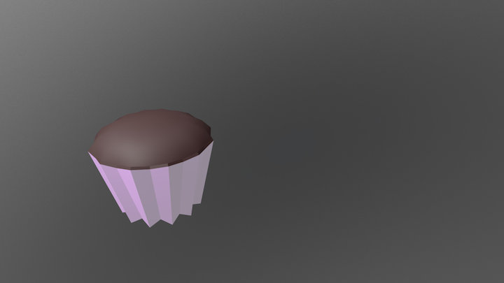 Cupcake 3D Model