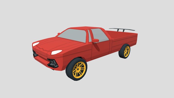 Sport Pickup 3D Model