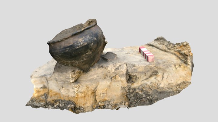 Vroeg Romeinse potten uit Bathmen 3D Model