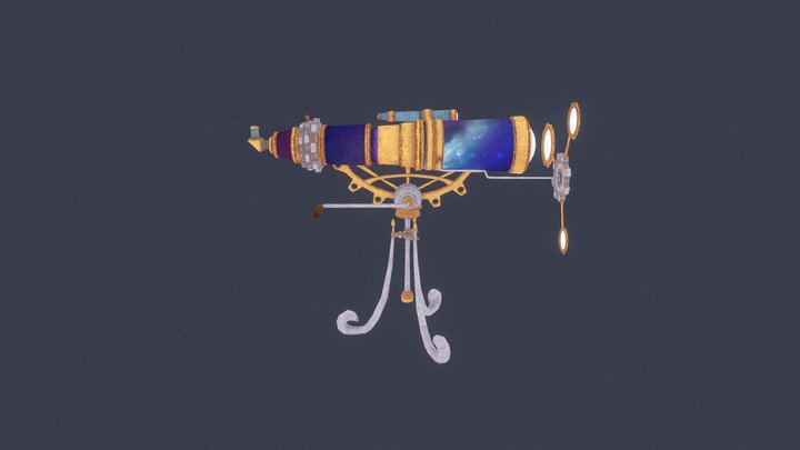 Telescope 3D Model