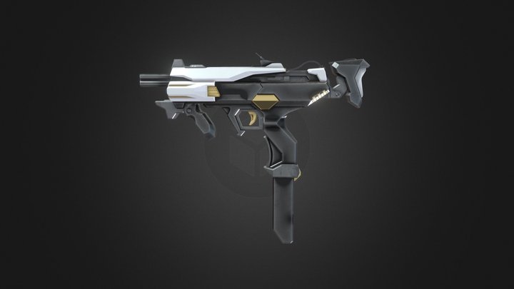 Sombra's Gun | OW2 3D Model