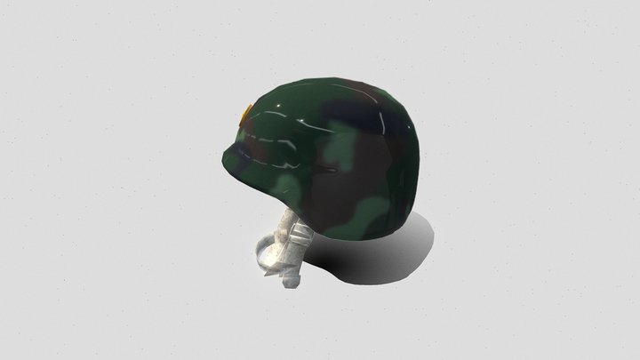 A2 helmet 3D Model