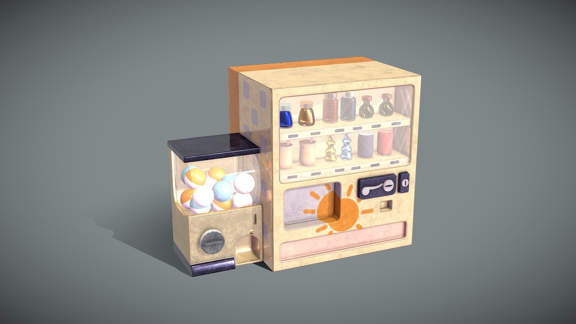 VendingMachine - 3D model by HannahWarprincess1 [939bce3] - Sketchfab