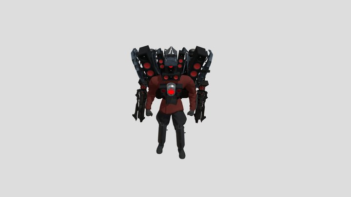 fixed_titan_speakerman_upgraded 3D Model